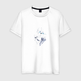Мужская футболка хлопок с принтом Лицо бездомного бога , 100% хлопок | прямой крой, круглый вырез горловины, длина до линии бедер, слегка спущенное плечо. | noragami | аниме | бездомный бог | манга | парень | япония | ято