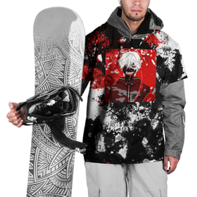 Накидка на куртку 3D с принтом Кен канеки в Петрозаводске, 100% полиэстер |  | Тематика изображения на принте: абстракция | аниме | брызги | канеки | кен | кен канеки | токийский гуль | чб