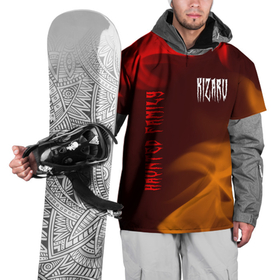 Накидка на куртку 3D с принтом KIZARU   КИЗАРУ в Кировске, 100% полиэстер |  | family | haunted | kizaru | logo | music | rap | rapper | кизару | лого | логотип | логотипы | музыка | рэп | рэпер | рэперы | символ | символы | фэмили | хантед