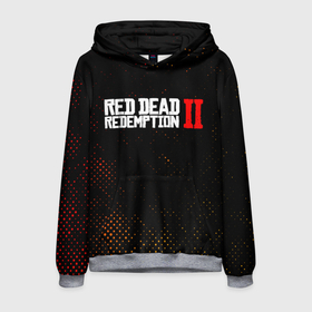 Мужская толстовка 3D с принтом RED DEAD REDEMPTION 2 в Белгороде, 100% полиэстер | двухслойный капюшон со шнурком для регулировки, мягкие манжеты на рукавах и по низу толстовки, спереди карман-кенгуру с мягким внутренним слоем. | dead | game | games | logo | rdr | rdr2 | red | red dead redemption 2 | redemption | дед | игра | игры | лого | логотип | логотипы | рдр | рдр2 | ред | редемпшен | редемпшн | символ | символы