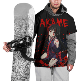 Накидка на куртку 3D с принтом Убийца Акаме в Курске, 100% полиэстер |  | akame | akame ga kill | anime | ga | japan | kill | акаме | акамэ | анимация | аниме | мультсериал | мультфильм | сериал | япония