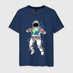 Мужская футболка хлопок с принтом Elon Musk в Новосибирске, 100% хлопок | прямой крой, круглый вырез горловины, длина до линии бедер, слегка спущенное плечо. | astronaut | celebrity | cosmonaut | cosmos | genius | gloves | planet | space | spacesuit | гений | знаменитость | космонавт | космос | перчатки | планета | скафандр