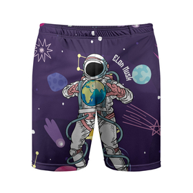 Мужские шорты спортивные с принтом Elon Musk в Белгороде,  |  | astronaut | celebrity | cosmonaut | cosmos | genius | gloves | planet | space | spacesuit | гений | знаменитость | космонавт | космос | перчатки | планета | скафандр