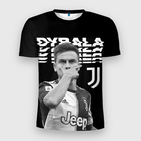 Мужская футболка 3D спортивная с принтом Paulo Dybala , 100% полиэстер с улучшенными характеристиками | приталенный силуэт, круглая горловина, широкие плечи, сужается к линии бедра | дибала | знаменитости | пауло дибала | футболист | ювентус