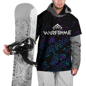 Накидка на куртку 3D с принтом WARFRAME   ВАРФРЕЙМ в Санкт-Петербурге, 100% полиэстер |  | frame | game | games | logo | prime | war | warframe | вар | варфрейм | игра | игры | кува | лого | логотип | логотипы | прайм | символ | символы | фрейм
