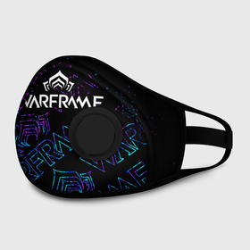 Маска из неопрена с принтом WARFRAME / ВАРФРЕЙМ в городе Новоалтайск, неопрен 100% | Форма огибающая нос. Резинки для ушей с дополнительной резинкой на затылке. Клапан для выдоха для активного дыхания при занятиях спортом. Эластичный материал маски и окантовки для лучшего растяжения и прилегания маски.  | frame | game | games | logo | prime | war | warframe | вар | варфрейм | игра | игры | кува | лого | логотип | логотипы | прайм | символ | символы | фрейм