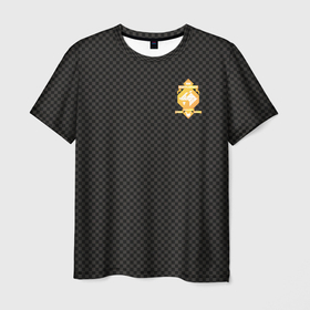 Мужская футболка 3D с принтом Hufflepuff в Белгороде, 100% полиэфир | прямой крой, круглый вырез горловины, длина до линии бедер | harry potter | hufflepuff | vdzabma | гарри поттер | пуффендуй | хаффлпафф