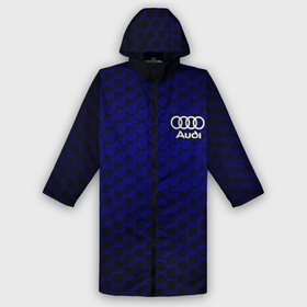 Дождевик унисекс 3D с принтом AUDI в городе Новоалтайск,  |  | audi | авто | автомобиль | ауди | логотип | марка | машина | надпись | текстура