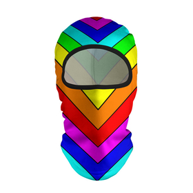 Балаклава 3D с принтом Rainbow Stripes в Новосибирске, 100% полиэстер, ткань с особыми свойствами — Activecool | плотность 150–180 г/м2; хорошо тянется, но при этом сохраняет форму. Закрывает шею, вокруг отверстия для глаз кайма. Единый размер | geometry | gradient | neon | геометрические | градиент | детям | кислота | кислотный | конус | красочный | линии | неоновые | пирамида | полоска | полосы | радуга | радужный | разноцветные | сочный | треугольники