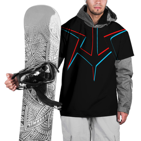 Накидка на куртку 3D с принтом Code Geass logo , 100% полиэстер |  | black knight | lelouch lamperouge | код гиас | код гиасс | лелуш ламперуж | рыцари