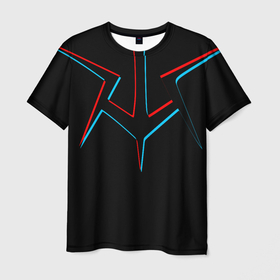 Мужская футболка 3D с принтом Code Geass logo в Белгороде, 100% полиэфир | прямой крой, круглый вырез горловины, длина до линии бедер | black knight | lelouch lamperouge | код гиас | код гиасс | лелуш ламперуж | рыцари