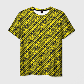Мужская футболка 3D с принтом Хаффлпафф паттерн в Петрозаводске, 100% полиэфир | прямой крой, круглый вырез горловины, длина до линии бедер | harry potter | hufflepuff | vdzabma | гарри поттер | пуффендуй | хаффлпафф