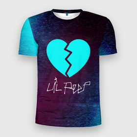 Мужская футболка 3D спортивная с принтом LIL PEEP / ЛИЛ ПИП в Тюмени, 100% полиэстер с улучшенными характеристиками | приталенный силуэт, круглая горловина, широкие плечи, сужается к линии бедра | Тематика изображения на принте: beautiful | daddy | heart | life | lil | lilpeep | music | peep | rap | rapper | rip | tattoo | лил | лилпип | литл | лого | музыка | папочка | пип | рип | рожица | рэп | рэпер | рэперы | сердечко | сердце | символ | тату | татуировки