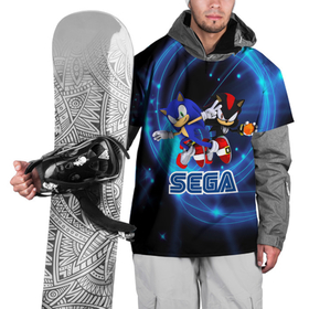 Накидка на куртку 3D с принтом Sonic SEGA , 100% полиэстер |  | hedgehog | metal sonic | silver | silver the hedgehog | sonic | sonic boom | sonic the hedgehog | ёж сонник | игры | соник | фильмы