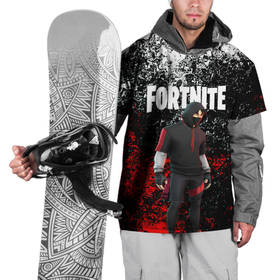 Накидка на куртку 3D с принтом IKONIK FORTNITE в Новосибирске, 100% полиэстер |  | Тематика изображения на принте: 2019 | battle royale | chapter 2 | epic games | fortnite | game | season x | zombie | зомби | фортнайт