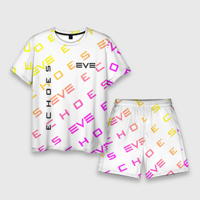 Мужской костюм с шортами 3D с принтом EVE ECHOES   ИВ ЭХО в Кировске,  |  | echo | echoes | eve | game | games | logo | online | space | ев онлайн | ев эхо | еве | ив онлайн | ив эхо | игра | игры | космос | лого | логотип | логотипы | онлайн | символ | символы | эхо | эхос
