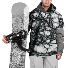 Накидка на куртку 3D с принтом NEIROLINK в Белгороде, 100% полиэстер |  | абстракция | веном | наука | нейронная сеть | нейроны | превращения | сети | узор | ученые