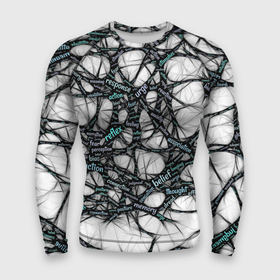 Мужской рашгард 3D с принтом NEIROLINK в Курске,  |  | Тематика изображения на принте: абстракция | веном | наука | нейронная сеть | нейроны | превращения | сети | узор | ученые