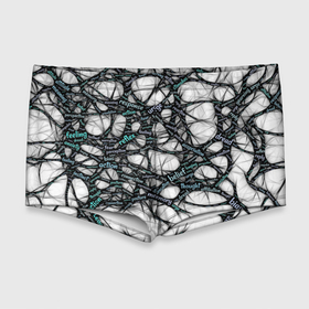 Мужские купальные плавки 3D с принтом NEIROLINK в Белгороде, Полиэстер 85%, Спандекс 15% |  | Тематика изображения на принте: абстракция | веном | наука | нейронная сеть | нейроны | превращения | сети | узор | ученые