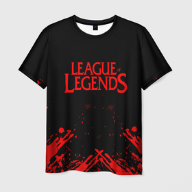 Мужская футболка 3D с принтом League of legends в Белгороде, 100% полиэфир | прямой крой, круглый вырез горловины, длина до линии бедер | best | build | bunnyfufuu | league | league of legends | league of legends pro guides | lol | lol montage | moba | offiners | proguides | riot | riot games | stream highlights | лига легенд | лол | оффинерс