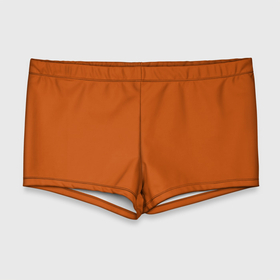 Мужские купальные плавки 3D с принтом Радуга v6   оранжевый , Полиэстер 85%, Спандекс 15% |  | без дизайна | без картинки | одноцветные | оранжевый