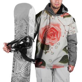 Накидка на куртку 3D с принтом Нежные розы в Тюмени, 100% полиэстер |  | Тематика изображения на принте: арт | белый | зеленый | красная роза | красные розы | красный | рисунок | роза | розовая роза | розовые розы | розовый | розы | цветок | цветы