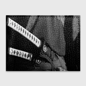 Обложка для студенческого билета с принтом Ghost of Tsushima в Санкт-Петербурге, натуральная кожа | Размер: 11*8 см; Печать на всей внешней стороне | Тематика изображения на принте: ghost of tsushima | игра | катаны