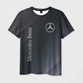 Мужская футболка 3D с принтом MERCEDES   МЕРСЕДЕС в Санкт-Петербурге, 100% полиэфир | прямой крой, круглый вырез горловины, длина до линии бедер | amg | auto | bens | benz | logo | merc | mercedes | mercedes benz | mersedes | moto | star | vthctltc | авто | амг | бенц | звезда | класс | лого | логотип | мерин | мерс | мерседес | мерседес бенц | мото | символ | символы | ьуксувуы