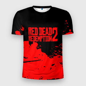 Мужская футболка 3D спортивная с принтом RED DEAD REDEMPTION 2 в Новосибирске, 100% полиэстер с улучшенными характеристиками | приталенный силуэт, круглая горловина, широкие плечи, сужается к линии бедра | Тематика изображения на принте: rdr 2 | rdr2 | rdr2 pc | red dead 2 | red dead online | red dead redemption | red dead redemption 2 | red dead redemption 2 gameplay | red dead redemption 2 pc | western