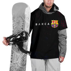 Накидка на куртку 3D с принтом BARCELONA   БАРСЕЛОНА в Тюмени, 100% полиэстер |  | barca | barcelona | barsa | barselona | fcb | logo | messi | барса | барселона | знак | клуб | лого | логотип | логотипы | месси | символ | символы | футбол | футбольная | футбольный