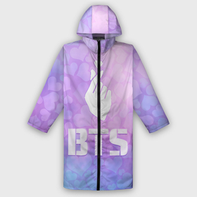 Дождевик унисекс 3D с принтом BTS в городе Новоалтайск,  |  | bts | cute | heat | k pop | korean | бтс | жест | кпоп | милый | сердце