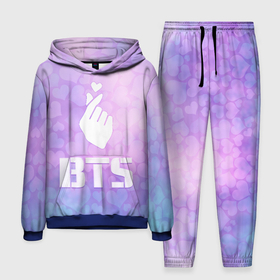 Мужской костюм 3D (с толстовкой) с принтом BTS в городе Новоалтайск,  |  | bts | cute | heat | k pop | korean | бтс | жест | кпоп | милый | сердце