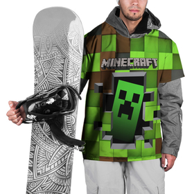 Накидка на куртку 3D с принтом minecraft в Кировске, 100% полиэстер |  | minecraft | в майн | в майнкрафт | видео майнкрафт | игры | компот | компот в майнкрафт | майн | майнкрафт | майнкрафт но | нуб | нуб и про | нубик | троллинг | троллинг ловушка
