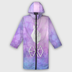 Дождевик унисекс 3D с принтом EXO в городе Новоалтайск,  |  | cute | exo | heat | k pop | korean | жест | кпоп | милый | сердце