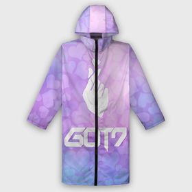 Дождевик унисекс 3D с принтом GOT7 в городе Новоалтайск,  |  | cute | got7 | heat | k pop | korean | гот7 | жест | кпоп | милый | сердце