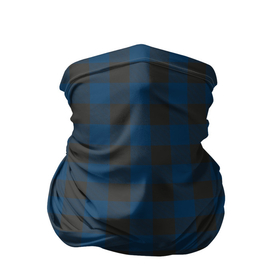 Бандана-труба 3D с принтом Темно синяя Клетка в Екатеринбурге, 100% полиэстер, ткань с особыми свойствами — Activecool | плотность 150‒180 г/м2; хорошо тянется, но сохраняет форму | cage | cage pattern | checkered ornament | ornament | pattern | print cage | tartan | клетка | клетка узор | клетчатый орнамент | орнамент | принт клетка | тартан | темно синяя клетка | узор | шотландка | шотландская клетка