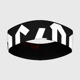 Повязка на голову 3D с принтом AC DС ,  |  | ac dc | acdc | back to black | highway to hell | logo | music | rock | айси | айсидиси | диси | лого | логотип | молния | музыка | рок | символ | символика | символы | эйси | эйсидиси