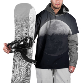 Накидка на куртку 3D с принтом луна в Тюмени, 100% полиэстер |  | Тематика изображения на принте: moon | звезды | космос | луна | планета