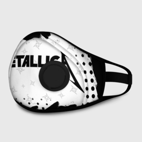 Маска из неопрена с принтом METALLICA / МЕТАЛЛИКА в Кировске, неопрен 100% | Форма огибающая нос. Резинки для ушей с дополнительной резинкой на затылке. Клапан для выдоха для активного дыхания при занятиях спортом. Эластичный материал маски и окантовки для лучшего растяжения и прилегания маски.  | hetfield | james | logo | metal | metalica | metallica | music | rock | star | джеймс | звезда | знак | ларс | лого | логотип | логотипы | метал | металика | металлика | музыка | рок | символ | символы | ульрих | хэтфилд