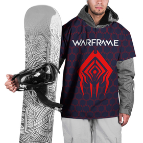 Накидка на куртку 3D с принтом WARFRAME   ВАРФРЕЙМ в Санкт-Петербурге, 100% полиэстер |  | frame | game | games | logo | prime | war | warframe | вар | варфрейм | игра | игры | кува | лого | логотип | логотипы | прайм | символ | символы | фрейм
