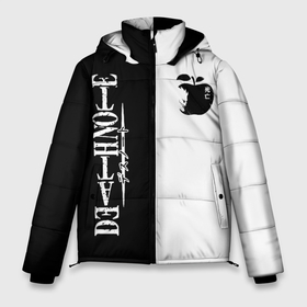 Мужская зимняя куртка 3D с принтом Manga Death Note в Тюмени, верх — 100% полиэстер; подкладка — 100% полиэстер; утеплитель — 100% полиэстер | длина ниже бедра, свободный силуэт Оверсайз. Есть воротник-стойка, отстегивающийся капюшон и ветрозащитная планка. 

Боковые карманы с листочкой на кнопках и внутренний карман на молнии. | anime | death note | kira | manga | ryuk | аниме | герой | детектив | детнот | детх нот | детхнот | дэсу ното | иероглиф | кандзи | кира | манга | миса | риюк | рьюзаки | рюзаки | рюк | синигами | тетрадка | эл | э