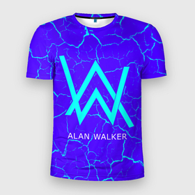 Мужская футболка 3D спортивная с принтом ALAN WALKER / АЛАН УОКЕР в Петрозаводске, 100% полиэстер с улучшенными характеристиками | приталенный силуэт, круглая горловина, широкие плечи, сужается к линии бедра | alan | faded | house | logo | music | walker | алан | вокер | волкер | диджей | лого | логотип | логотипы | музыка | музыкант | символ | символы | танцеальная | уокер | хаус | электронная
