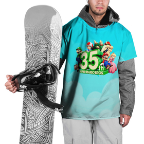 Накидка на куртку 3D с принтом Mario в Тюмени, 100% полиэстер |  | Тематика изображения на принте: 35 | mario | mario 3d all stars | mario 3d world | mario bros | super mario | марио