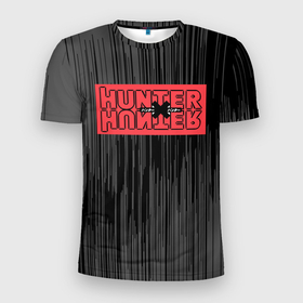 Мужская футболка 3D спортивная с принтом Hunter x Hunter в Белгороде, 100% полиэстер с улучшенными характеристиками | приталенный силуэт, круглая горловина, широкие плечи, сужается к линии бедра | killua | мультфильм | охотник х охотник