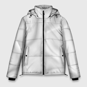 Мужская зимняя куртка 3D с принтом Белое полотно текстура , верх — 100% полиэстер; подкладка — 100% полиэстер; утеплитель — 100% полиэстер | длина ниже бедра, свободный силуэт Оверсайз. Есть воротник-стойка, отстегивающийся капюшон и ветрозащитная планка. 

Боковые карманы с листочкой на кнопках и внутренний карман на молнии. | белая ткань | мятая ткань | полотно | скатерть | ткань