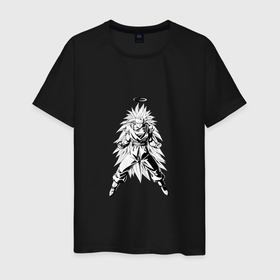 Мужская футболка хлопок с принтом Goku Super Saiyan в Курске, 100% хлопок | прямой крой, круглый вырез горловины, длина до линии бедер, слегка спущенное плечо. | dragon ball z | goku super saiyan | аниме | драгон бол | манга | сон гоку