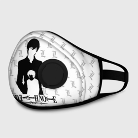 Маска из неопрена с принтом Light Yagami with an apple в городе Новоалтайск, неопрен 100% | Форма огибающая нос. Резинки для ушей с дополнительной резинкой на затылке. Клапан для выдоха для активного дыхания при занятиях спортом. Эластичный материал маски и окантовки для лучшего растяжения и прилегания маски.  | Тематика изображения на принте: anime | death note | kira | manga | ryuk | аниме | герой | детектив | детнот | детх нот | детхнот | дэсу ното | иероглиф | кандзи | кира | манга | миса | риюк | рьюзаки | рюзаки | рюк | синигами | тетрадка | эл | э