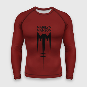 Мужской рашгард 3D с принтом Marilyn Manson ,  |  | manson | marilyn | marilyn manson | мэнсон | мэрилин | мэрилин мэнсон