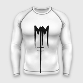 Мужской рашгард 3D с принтом Marilyn Manson в Курске,  |  | goth | gothic | manson | marilyn | metal | mm | music | rock | гот | готы | метал | мэнсон | мэрилин | рок