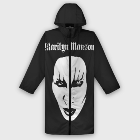 Дождевик унисекс 3D с принтом Marilyn Manson в Ухте,  |  | goth | gothic | manson | marilyn | metal | mm | music | rock | гот | готы | метал | мэнсон | мэрилин | рок